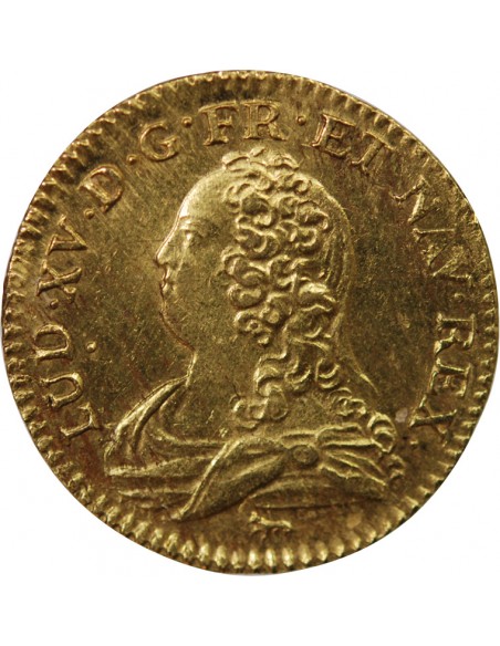 LOUIS XV ﻿- LOUIS D'OR AUX LUNETTES 1726 A PARIS