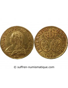 Louis XV 1 louis d'or Or 1726 X Amiens