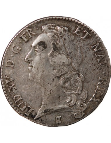 Louis XV 1 ecu Argent 1746 T Nantes