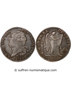 Louis XVI 1 ecu Argent 1793 L Bayonne