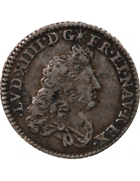 Louis XIV 01-févr ecu Argent 1687 W Lille
