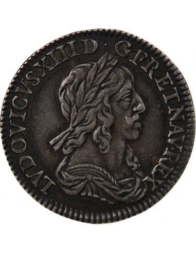 Louis XIV 01-déc ecu Argent 1642 A Paris