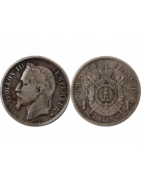AUTRICHE, FRANÇOIS-JOSEPH Ier - FLORIN ARGENT 1858 A VIENNE