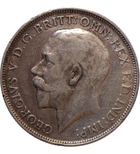 ANGLETERRE, GEORGES V - FLORIN ARGENT 1913