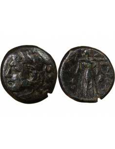 Grèce (Sicile) 1 litra Bronze 278-276 AV JC Syracuse 2