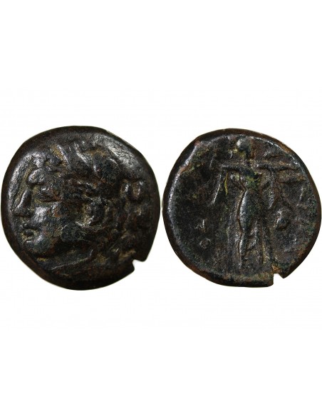 Grèce (Sicile) 1 litra Bronze 278-276 AV JC Syracuse