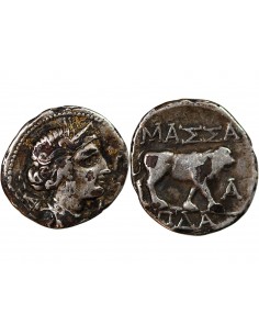 1 drachme Argent 121-82 AV JC MA Marseille 2