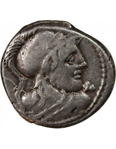 Rome Rép 1 denier Argent 88 AV JC R Rome