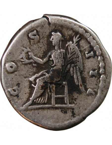 Rome Empire Hadrien 1 denier Argent 128-130