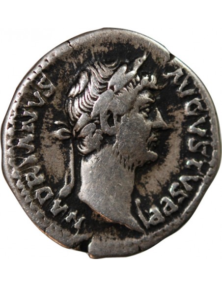 Rome Empire Hadrien 1 denier Argent 128-130