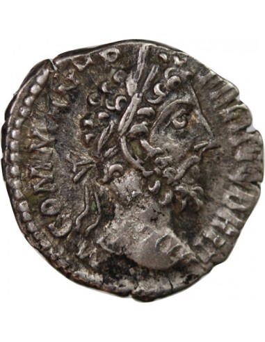 COMMODE - DENIER ARGENT AEQUITAS, ROME 187-188