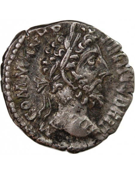 COMMODE - DENIER ARGENT AEQUITAS, ROME 187-188