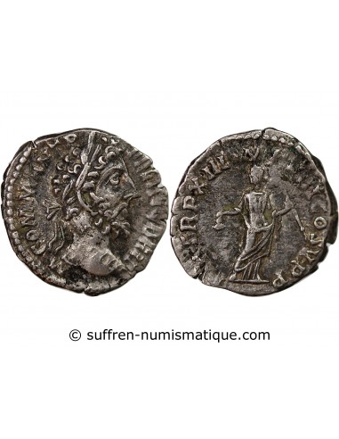 COMMODE - DENIER ARGENT AEQUITAS, ROME 187-188