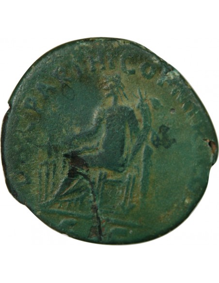 Rome Empire Hadrien 1 sesterce Cuivre Après 117