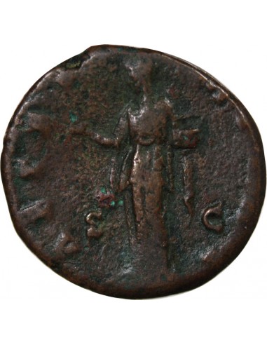 Rome Empire Faustine Mère 1 as Cuivre 141 R Rome