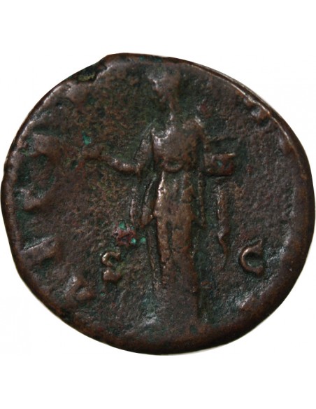 Rome Empire Faustine Mère 1 as Cuivre 141 R Rome