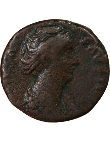Rome Empire Faustine Mère 1 as Cuivre 141 R Rome