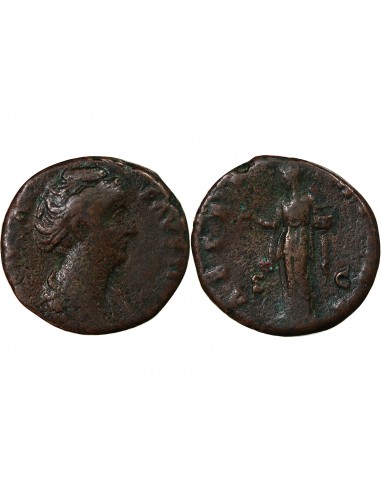 Rome Empire Faustine Mère 1 as Cuivre 141 R Rome