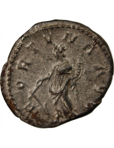 Empire des Gaules Postume Fortuna 1 antoninien Billon 266 Trèves