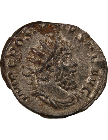 Empire des Gaules Postume Fortuna 1 antoninien Billon 266 Trèves