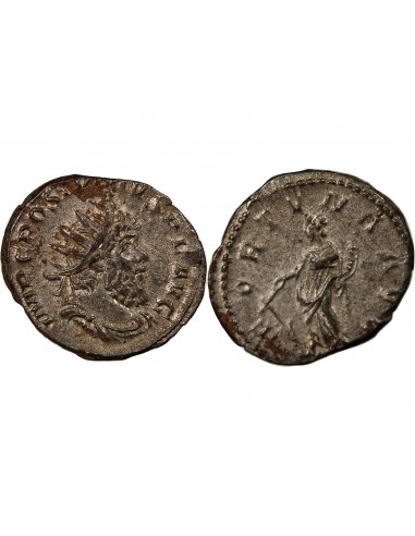 Empire des Gaules Postume Fortuna 1 antoninien Billon 266 Trèves