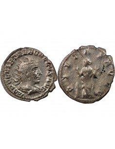 TREBONIEN GALLE - ANTONINIEN PIETAS AVG 251-253 ROME 2
