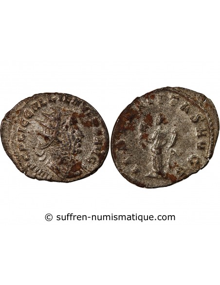 Rome Empire Gallien 1 antoninien Billon 254-255 R Rome