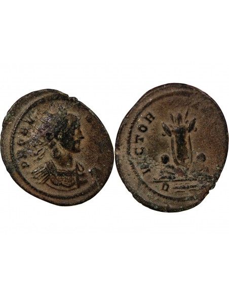 Rome Empire Probus Victoire sur les Germains 1 antoninien Billon 281 R Rome