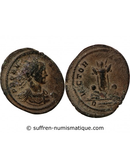 Rome Empire Probus Victoire sur les Germains 1 antoninien Billon 281 R Rome