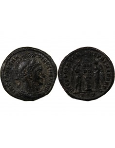 Rome Empire Constantin Ier Nummus Cuivre 319 Ticinum 2