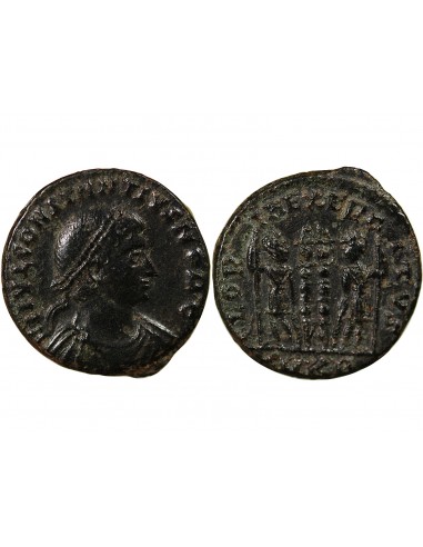 Rome Empire Constance II Nummus Cuivre 330-333 Cyzique