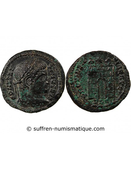 CONSTANTIN Ier - NUMMUS PROVIDENTIAE AVGG, LYON 324-325