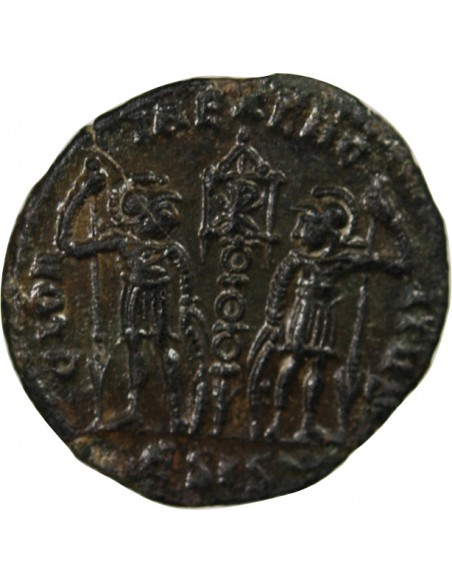 Rome Empire Constant Ier 1 nummus Cuivre 337-341 Siscia