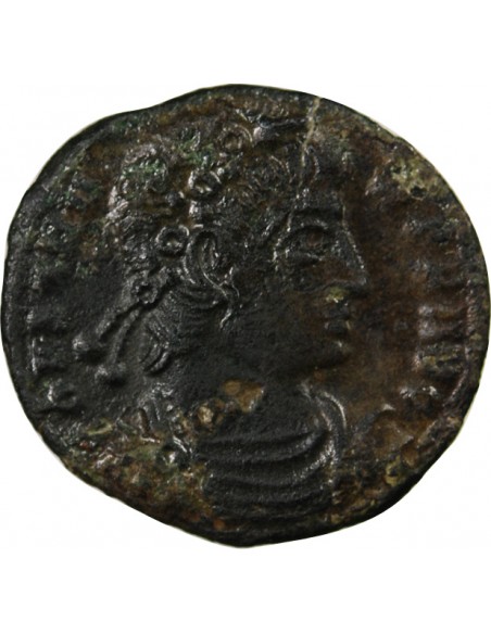 Rome Empire Constant Ier 1 nummus Cuivre 337-341 Siscia