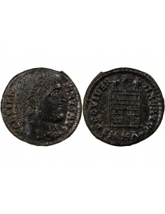 CONSTANTIN Ier - NUMMUS PROVIDENTIAE AVGG, CYZIQUE 328-329 2