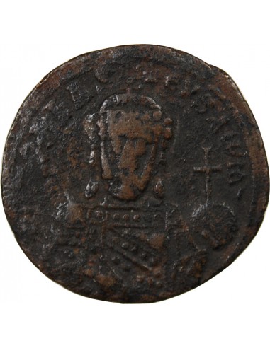 Empire Byzantin Romain Ier 1 follis Cuivre 931-934 Constantinople