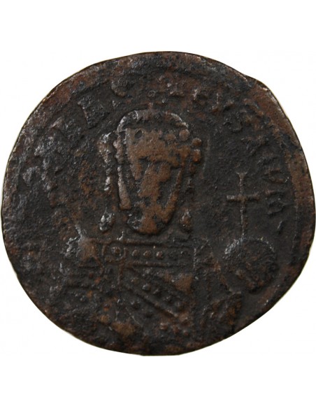 Empire Byzantin Romain Ier 1 follis Cuivre 931-934 Constantinople