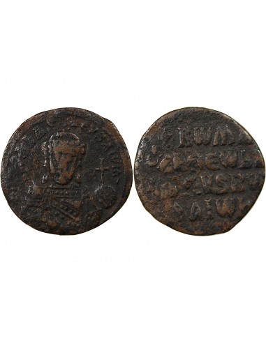 Empire Byzantin Romain Ier 1 follis Cuivre 931-934 Constantinople