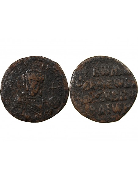 Empire Byzantin Romain Ier 1 follis Cuivre 931-934 Constantinople