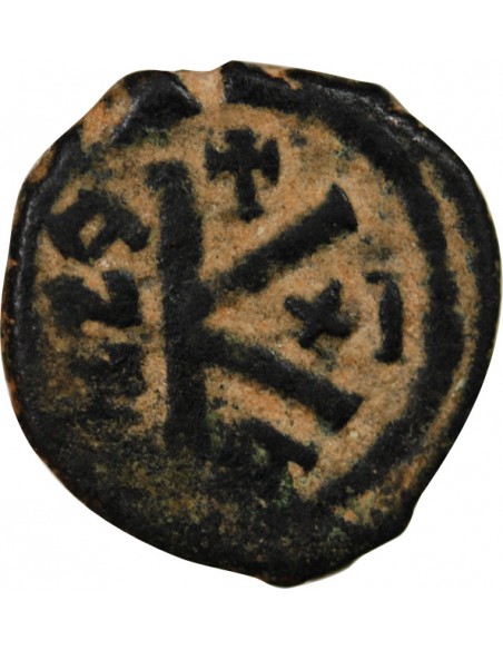 MAURICE TIBERE - DEMI FOLLIS, CONSTANTINOPLE 592 593