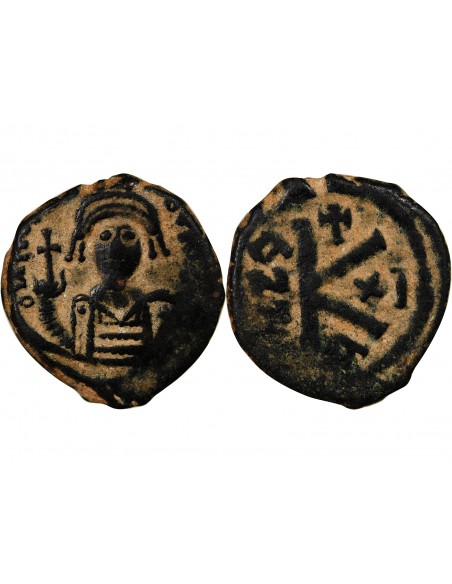 MAURICE TIBERE - DEMI FOLLIS, CONSTANTINOPLE 592 593