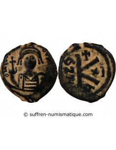 MAURICE TIBERE - DEMI FOLLIS, CONSTANTINOPLE 592 593