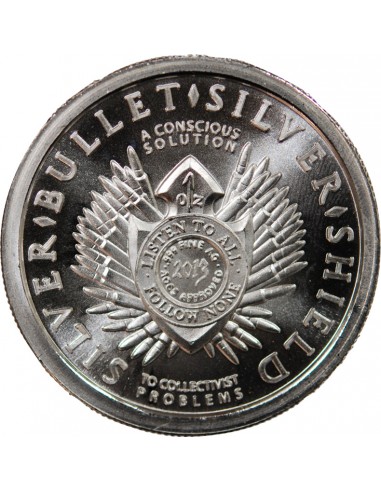 ETATS UNIS - ONCE ARGENT, ARMOIRIES "QUEEN SLAVE" 2013