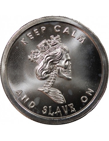 ETATS UNIS - ONCE ARGENT, ARMOIRIES "QUEEN SLAVE" 2013