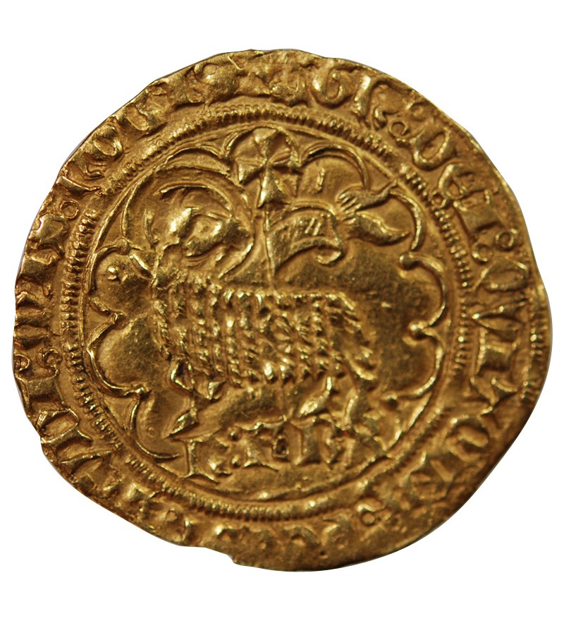 CHARLES VII - AGNEL D'OR﻿ MONTPELLIER 1427-1462
