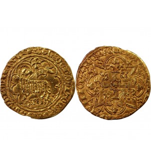 CHARLES VII - AGNEL D'OR﻿ MONTPELLIER 1427-1462 2
