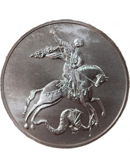 RUSSIE - 3 ROUBLES ARGENT 2010 SAINT PETERSBOURG