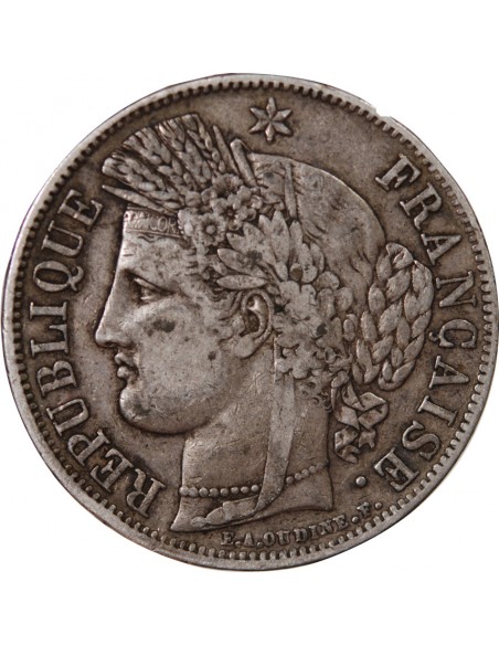 5 francs Argent 1850 A Paris