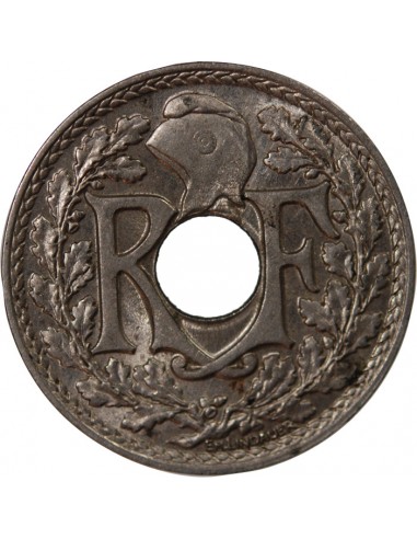 25 centimes Nickel 1915 A Paris