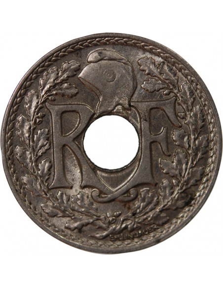 25 centimes Nickel 1915 A Paris